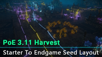 PoE 3.11 Harvest Seed Layout - Starter to Endgame
